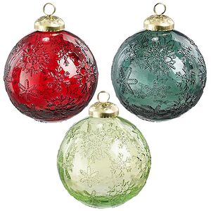 Стеклянные елочные шары Relaxation: Рождественский Пунш 8 см, 6 шт Edelman фото 1