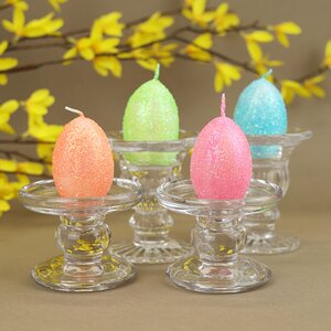 Набор пасхальных свечей Pastel Easter 7 см, 4 шт Омский Свечной фото 1