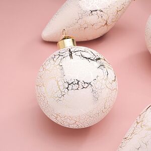 Набор стеклянных игрушек Ceres Framme 8-12 см, 9 шт Christmas Deluxe фото 2