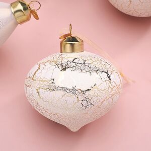 Набор стеклянных игрушек Ceres Framme 8-12 см, 9 шт Christmas Deluxe фото 4