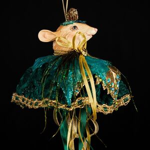 Елочная игрушка Белка - Графиня Монбельяр 30 см Christmas Deluxe фото 3