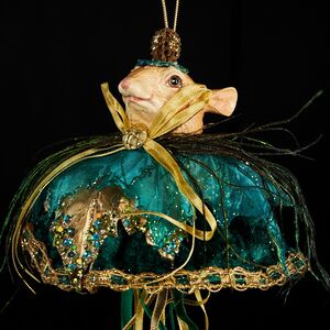 Елочная игрушка Белка - Графиня Монбельяр 30 см Christmas Deluxe фото 2