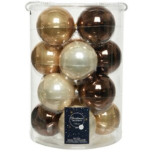 Коллекция стеклянных шаров Роскошь Вероны 8 см, 16 шт Kaemingk фото 2