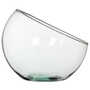 Стеклянная ваза Агапи 24 см