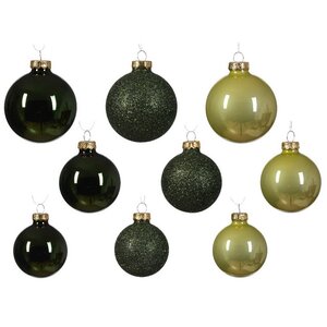 Набор стеклянных шаров Ensemble: Булонский Лес 5-7 см, 21 шт Winter Deco фото 2