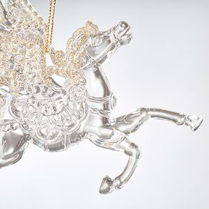 Елочная игрушка Пегас Рианнон - Песнь Льда и Хрусталя 14 см, подвеска Forest Market фото 2