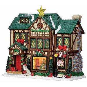 Фахверковый рождественский дом, 20*21*12 см, подсветка Lemax фото 1