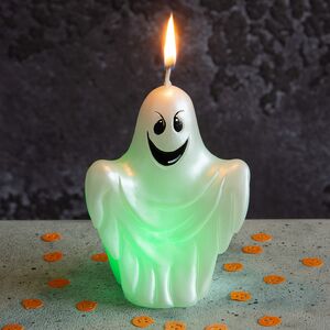 Декоративная свеча-хамелеон Привидение Джаспер 11 см Омский Свечной фото 4