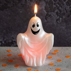 Декоративная свеча-хамелеон Привидение Джаспер 11 см Омский Свечной фото 5