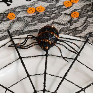Декоративное украшение Паук Джером в паутине 25 см Winter Deco фото 4