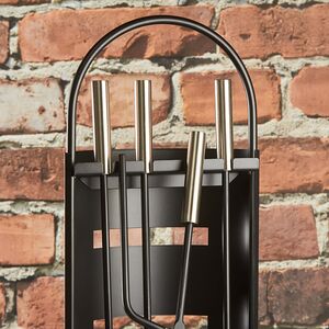 Каминный набор Вилфорд 65 см, 4 предмета, закаленная сталь Koopman фото 3