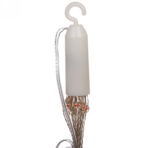 Светодиодное украшение Разряд Молнии 20 см, 120 теплых белых LED ламп, батарейки, серебряная проволока, IP20 Serpantin фото 6