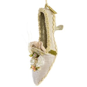 Элитная елочная игрушка Bohemian Style: Туфелька леди Элизабет 18 см Katherine’s Collection фото 1