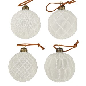 Елочные шары Terre de Glace 8 см, 11 шт, стекло, уцененные Winter Deco фото 5