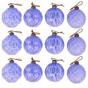 Набор стеклянных шаров Persian Violet 10 см, 12 шт Winter Deco фото 6