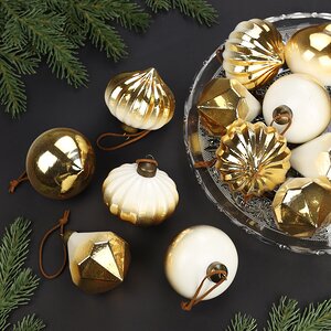 Елочные шары La Ballare 8-9 см, 12 шт, стекло Winter Deco фото 6