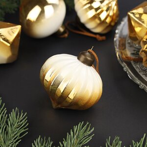 Елочные шары La Ballare 8-9 см, 12 шт, стекло Winter Deco фото 2