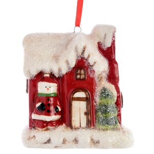 Набор елочных украшений Merry Christmas, 55 игрушек Снегурочка фото 21