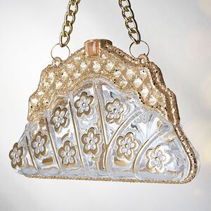 Елочная игрушка Сумочка Леди Эстер 13 см, подвеска Forest Market фото 3