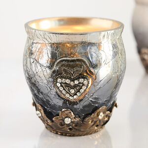 Подсвечник Очарование ночи 8 см, графит глянец Kaemingk фото 3