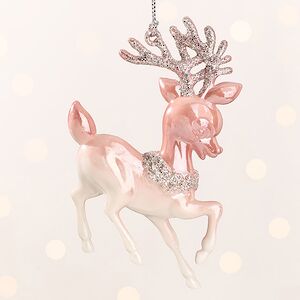 Елочная игрушка Олененок Марлен из Розовой Долины 12 см, подвеска Forest Market фото 5