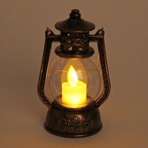 Светодиодный фонарик с имитацией пламени Загадочная Лампа 12*7 см, на батарейках Serpantin фото 3