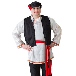 Взрослый карнавальный костюм Русский Народный, мужской, 50-52 размер