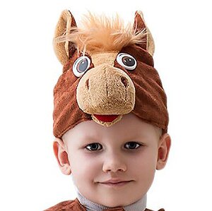 Карнавальная шапка Конь, 54-56 см