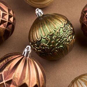 Набор пластиковых шаров Villa de Arles 8 см, 9 шт Winter Deco фото 2