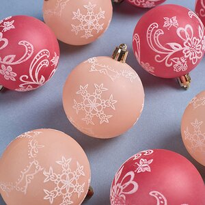 Набор пластиковых шаров Tutte Corde: Венецианский закат 6 см, 9 шт Winter Deco фото 5