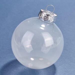 Елочные ПЭТ шары Albertine - White Glaze 8 см, 6 шт Winter Deco фото 4