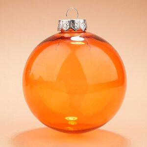 Елочные ПЭТ шары Albertine - Sky Flaming 10 см, 4 шт Winter Deco фото 4