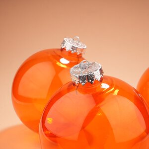 Елочные ПЭТ шары Albertine - Flaming Sky 15 см 3 шт Winter Deco фото 2