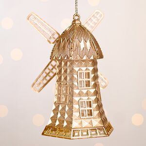 Елочная игрушка Ветряная мельница Консуэгра 12 см, подвеска Forest Market фото 3