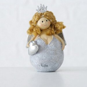 Декоративная фигурка Ангелочек Эмилия с сердечком 8 см Boltze фото 1