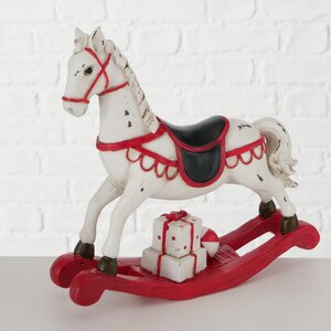 Декоративная фигурка Рождественская Лошадка-качалка 19 см Boltze фото 4