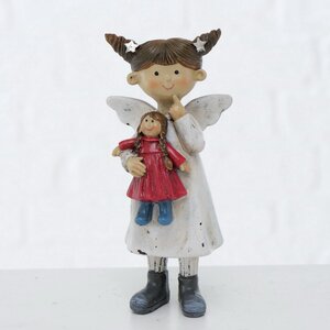 Декоративная фигурка Ангелочек Сюзи с куклой 12 см Boltze фото 1