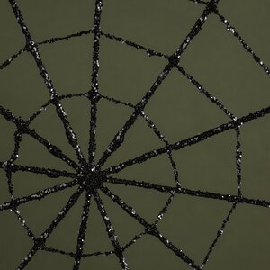 Декоративное украшение Паук Джером в паутине 25 см Winter Deco фото 5