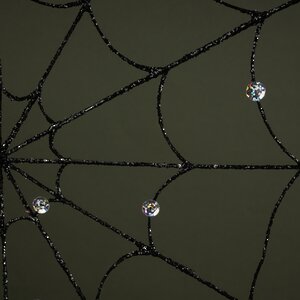 Декоративное украшение Паук Холли в паутине 38 см Winter Deco фото 5