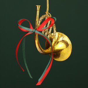 Елочная игрушка Валторна Дарданов 10 см, подвеска Winter Deco фото 7