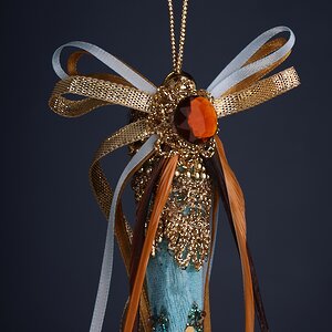 Елочная игрушка Сосулька Графа Бримония 23 см, подвеска Winter Deco фото 2