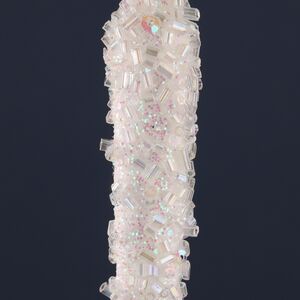 Елочная игрушка Сосулька Paolo di Bolie 15 см, подвеска Winter Deco фото 2