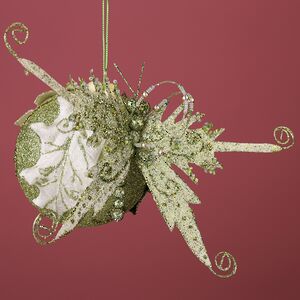 Винтажный елочный шар Мольяно - Венето 22 см Winter Deco фото 2