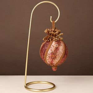 Винтажный елочный шар Палеогея: Allusio 15 см Winter Deco фото 2