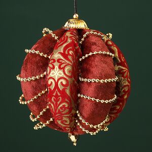 Винтажный елочный шар Олимп 10 см Winter Deco фото 4