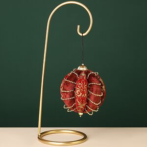 Винтажный елочный шар Олимп 10 см Winter Deco фото 2