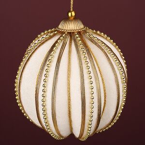 Винтажный елочный шар Tembro Tito 10 см Winter Deco фото 2