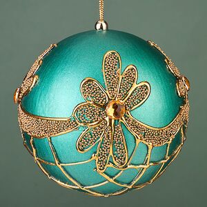 Винтажный елочный шар Fleur - Sycamore Orchestra 13 см Winter Deco фото 4