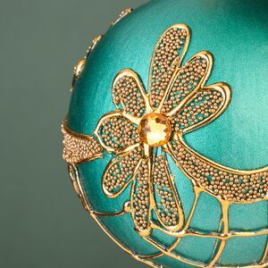 Винтажный елочный шар Fleur - Sycamore Orchestra 13 см Winter Deco фото 2