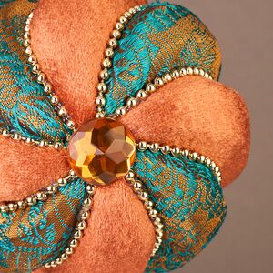 Винтажный елочный шар Закат Аскании 10 см Winter Deco фото 2